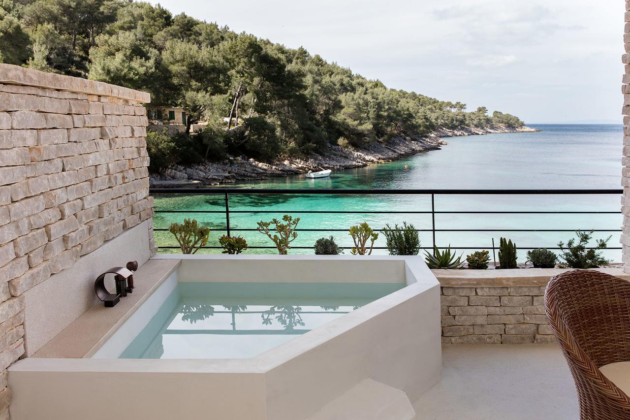 Hotel Little Green Bay Hvar Island Exterior foto